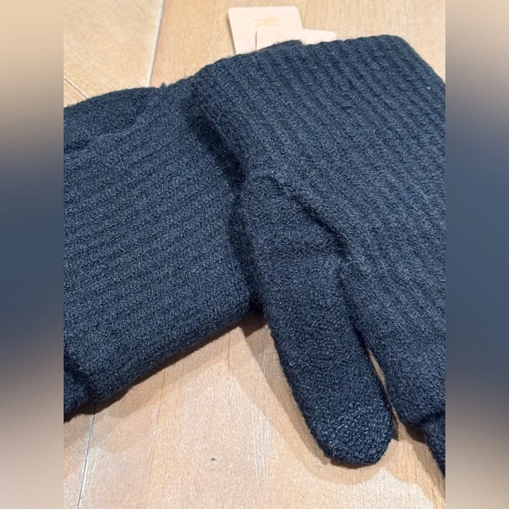 Womens Steve Madden Double Layer Gloves